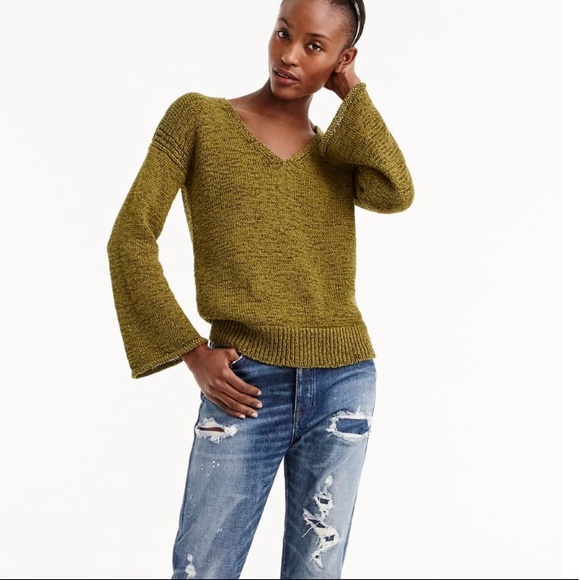 J crew flare sleeve sweater, sz s, NWT - Picture 7 of 10